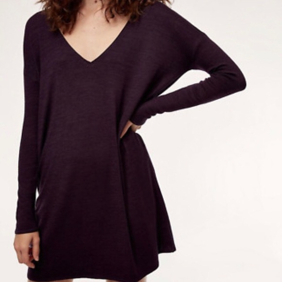 Wilfred free Gail dress sz small in plum